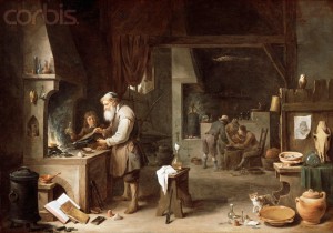 The Alchemist by David Teniers the Younger
